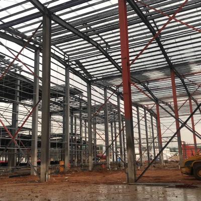 Prefabricated Easy Assemble 70m By 20m By 5m Steel Shed Workshop