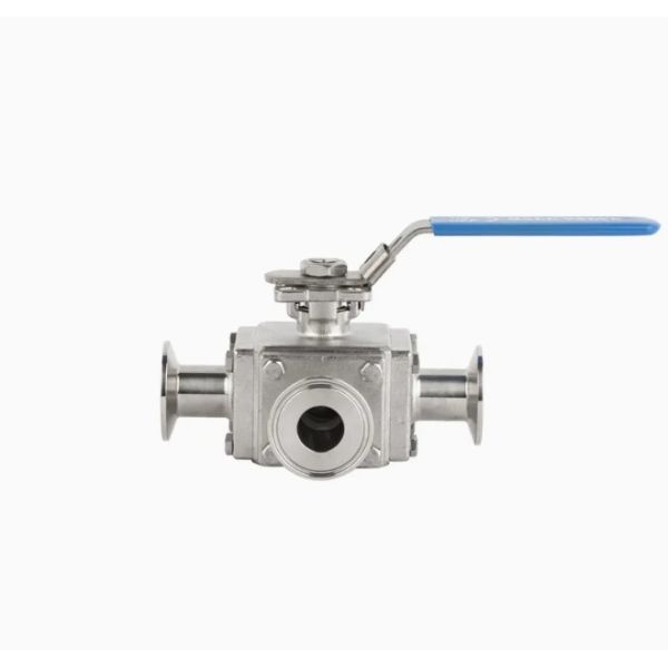Factory Wholesale Price Stainless Steel 304 3 Way Ball Valve Waterproof Three-way Valve for Water Control