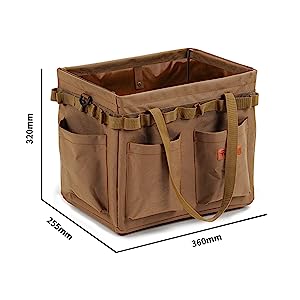 Outdoor Tactical Storage Bag, Tactical Utility Tote Bag For Outdoor Camping, Picnic Storage Bag With Handles Outdoor