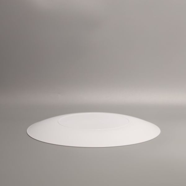 Colorful Stackable Round Plastic Food Tray BPA Free Plastic Serving Trays For Food