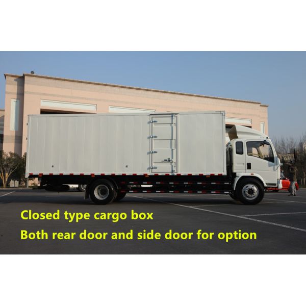 Euro 3 Light Duty Commercial Trucks 4x2 Light Cargo Truck Exhaust Brake