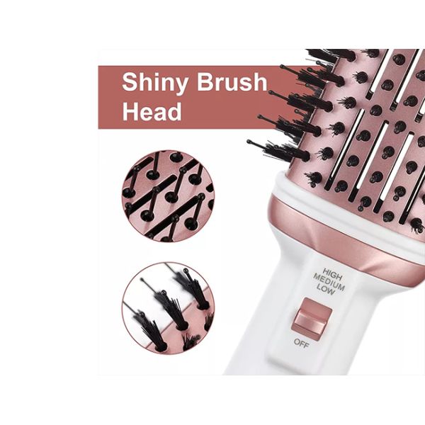 Гребень раскручивателя волос Antiscalding электрический чистит анти- щеткой Frizz универсальное