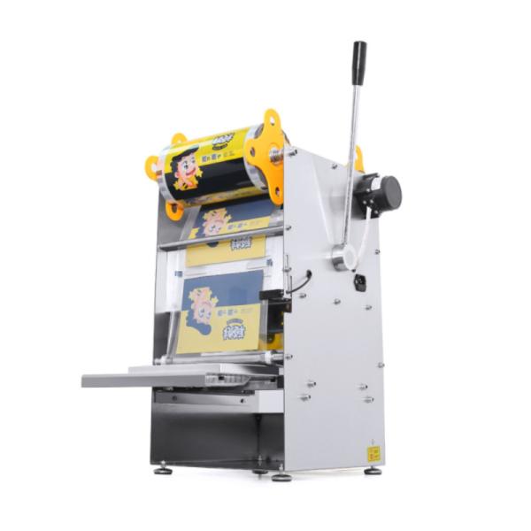 Factory Directly Sale Sanitary Stainless Steel container sealing machine for plastic Food Canning Machine
