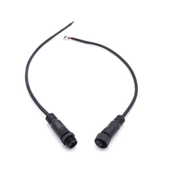 Moisture Resistant Two Pin Waterproof Connector M12 Electrical Aircraft Use