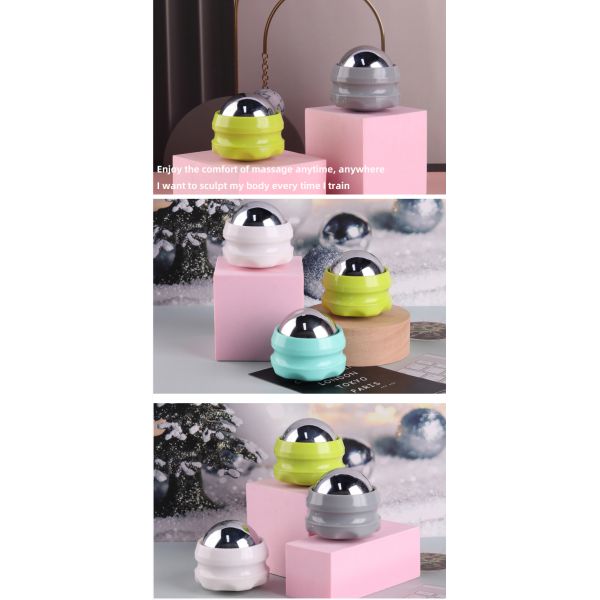 Логотип шарика ролика массажа Cryosphere фитнеса холодный подгонянный