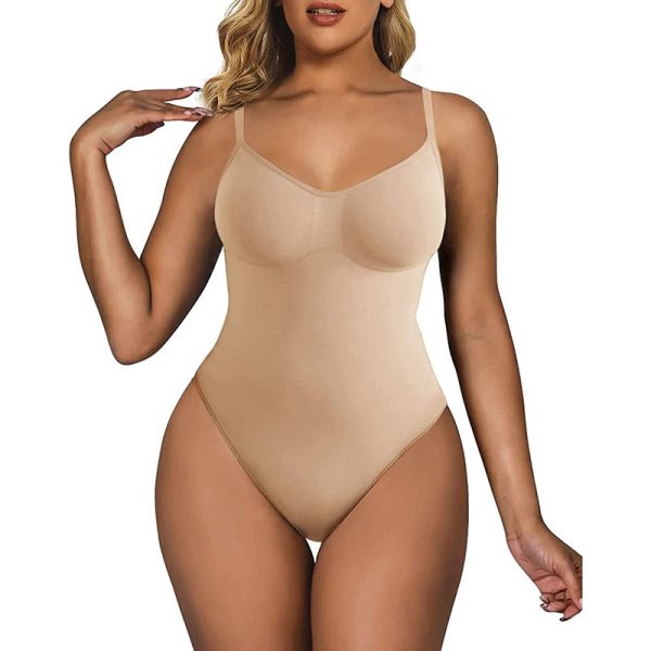 Daily Fit One Piece Corset BodySuit Thong Bra Set Wire Free Women Fashionable Chic Women Corset Thong and Underwear BodySuit