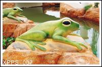 Coutume en dehors de l'équipement de terrain de jeu de l'eau de la récréation des enfants, jeu d'Aqua de grenouille de jet