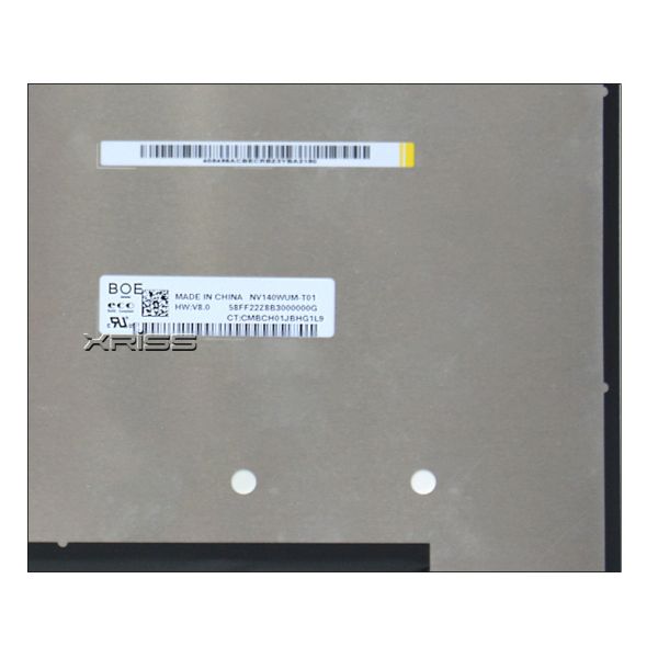 Ноутбук LCD на сенсорном экране NV140WUM-T01 1920x1200 PCBA Bent EDP 40 пин