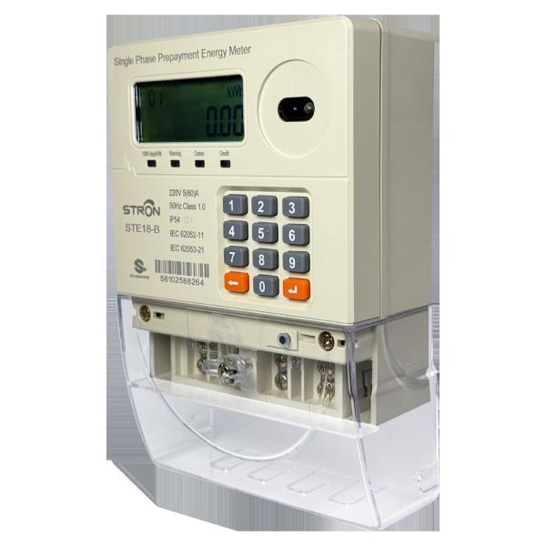 2025 New Type Single Phase STS With Keypad Smart Prepaid Meter