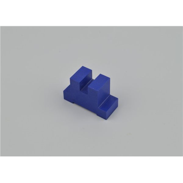 Precision Blue Black Zirconia Machinable Ceramic Block Foundation Support
