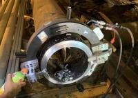 Type coupe de tuyau et machine taillante de bloc supérieur hydrauliques
