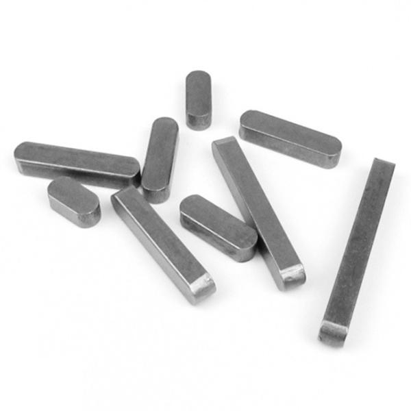 1018-1045 Steel undersized square stock DIN6885 Zinc Plating ANSI/ASME B18.25.3M
