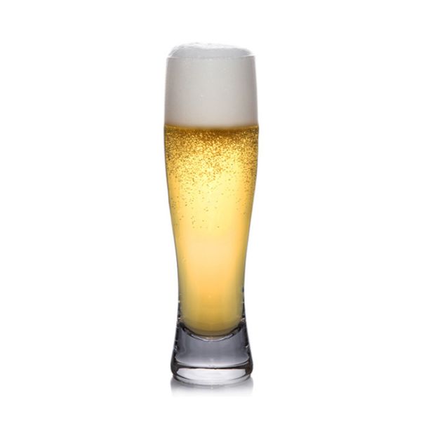 Factory Wholesale Lead Free High Quality Crystal Clear Glass Beer Glass