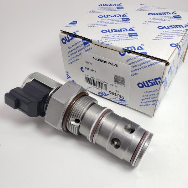 328-4314 3284314 24V Excavator Solenoid Valve For  973D 950H 962H 621H