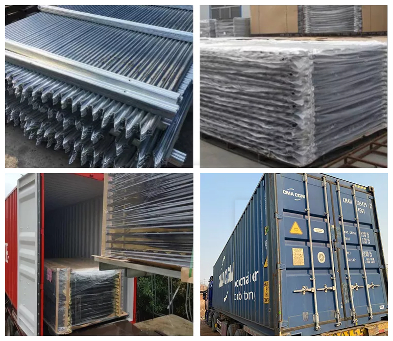 Окунутая загородка палисада TLWY гальванизированная высоким уровнем безопасности обшивает панелями горячее