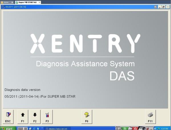 OBDII C3 / C4 Super MB Star Internet Mercedes Benz Auto Diagnostics Tools