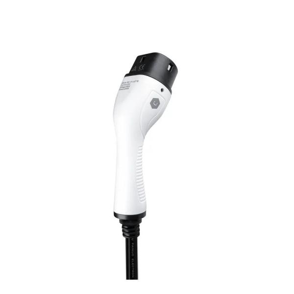 IEC portátil ajustável 62196 SAE J1772 GBT 20234 do carregador 220V 3.6KW 7KW 11KW max 32A de Ev
