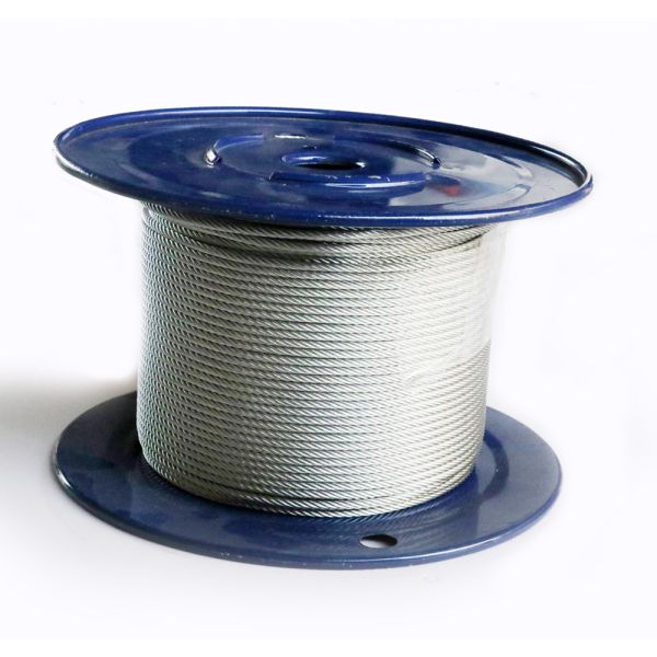 8x7+1x19 Car Window Lifting Steel Wire Rope 1.5mm 1.8mm
