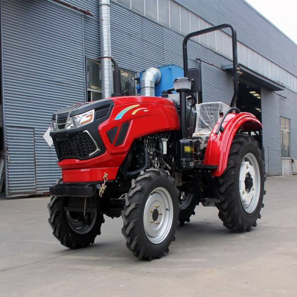 60 HP 70 HP 80 HP Pequeno tractor agrícola para agricultura 4WD por roda jardim de casa