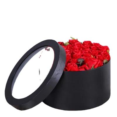 Caixa de flores de presente de casamento impressa sob medida Caixa de papel duro resistente de papelão caixa vazia para presente