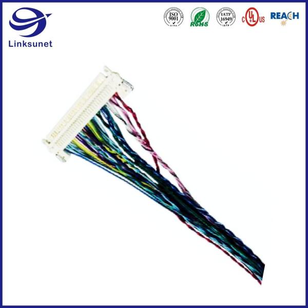Reversing Image Wire Harness with FI - X Male Pin 1.0mm Connectors