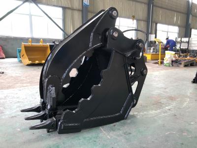 Hydraulic Excavator Bucket Thumb Q355B+NM400 / HG700 OEM