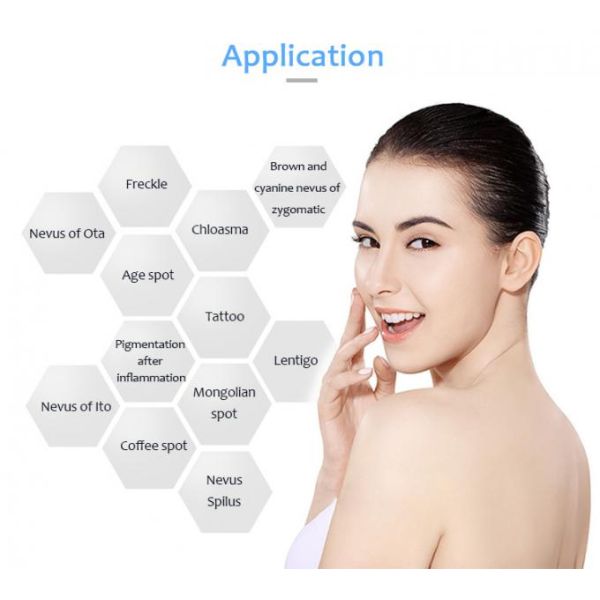 Машина 100-500mJ лазера пикосекунды удаления 1064nm татуировки