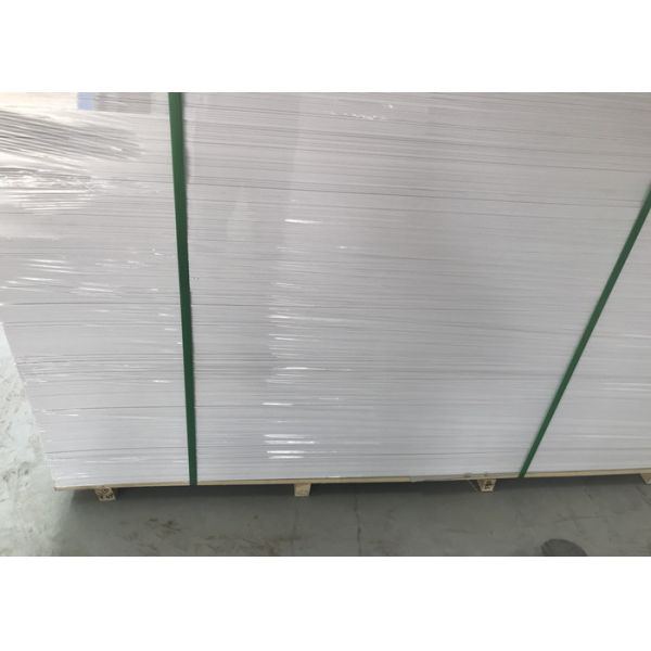 White Color PVC Celuka Foam Board 0.35g / Cm3 Density Excellent Energy Absorption