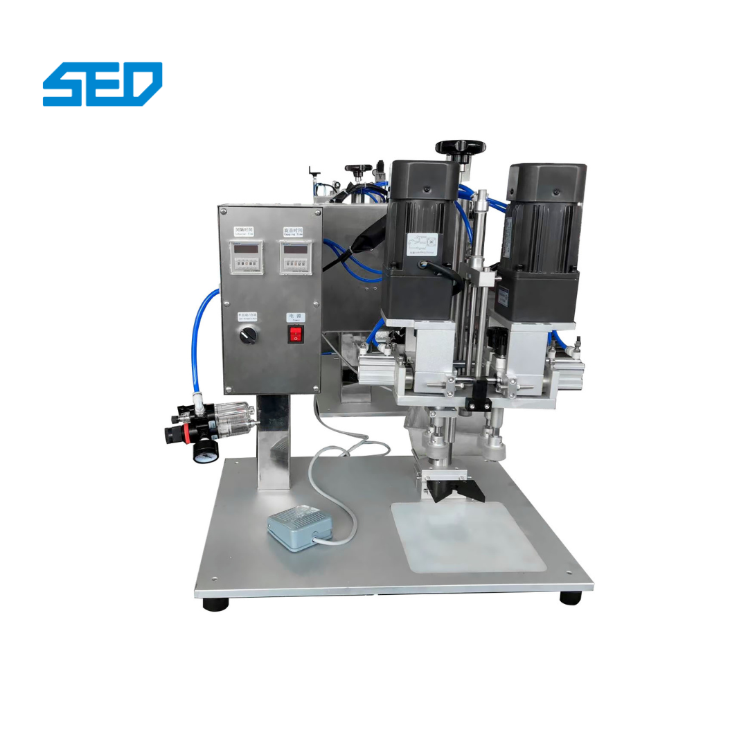 Semi-Automatic Spray Head Capping Machine for Bottles