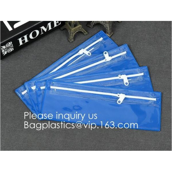 Soft Zipper Invoice Bill Bag, Pen Pouch Pen Bag,Pencil Pouch Stationery Bag Zipper Fabric Pockets Coupon Receipts Bills