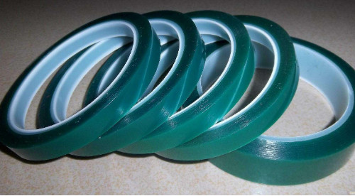 6KV Green Insulation Tape Silicone Masking 8n/25mm Adhesion 200 Centigrade Resist
