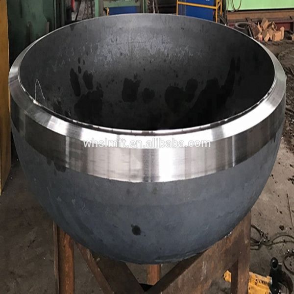 Hot and Cold Pressing Technology Flat Dished Head with 10% Reduction Ratio for Industrial Applications