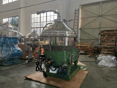 Automatic Control Disc Bowl Centrifuge , Dairy Cream Separator Convenient