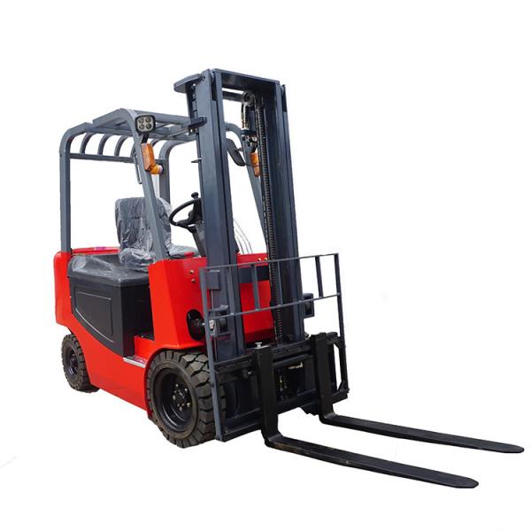 4m 5m 6m Sit On 4 Wheel Electric Forklift Solid Wheel Four Wheel Electric Forklift CE