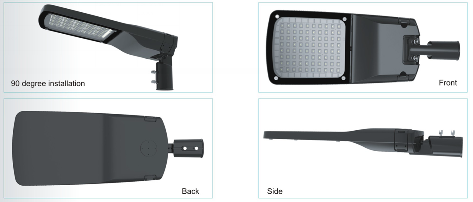 Светильники поляка улицы высокой эффективности/парковка светильников 40В-180В привели КЭ уличного света