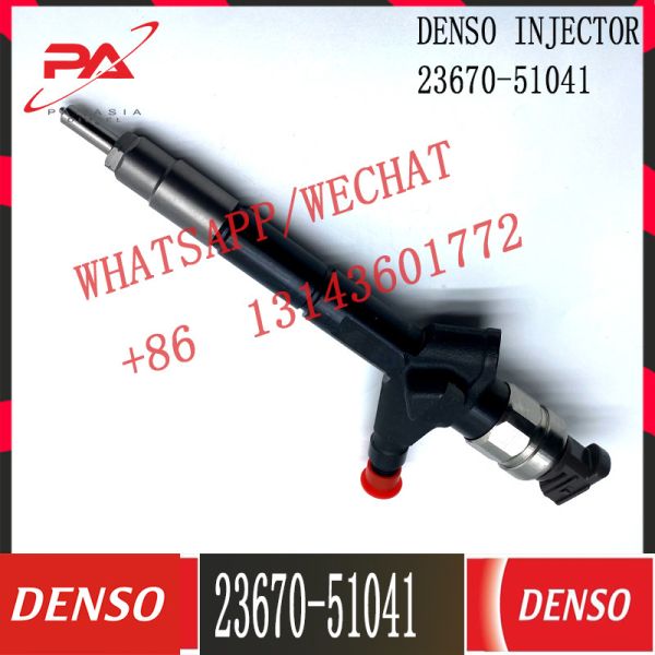 Diesel Land Cruiser 200 Engine Injector 23670-51041 095000-9770 23670-59017 For DENSO Common Rail