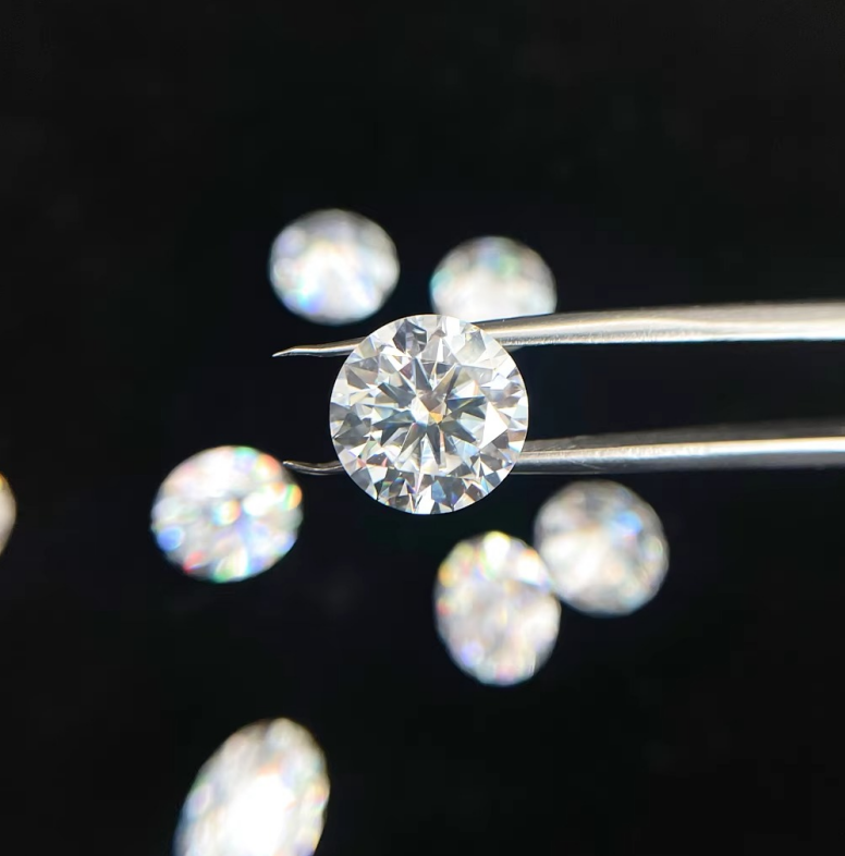 Ювелирные украшения Белый ВВС Мулее Мойсанит Бриллиант, на заказ Мулее Спустяки Мойсанит Камни