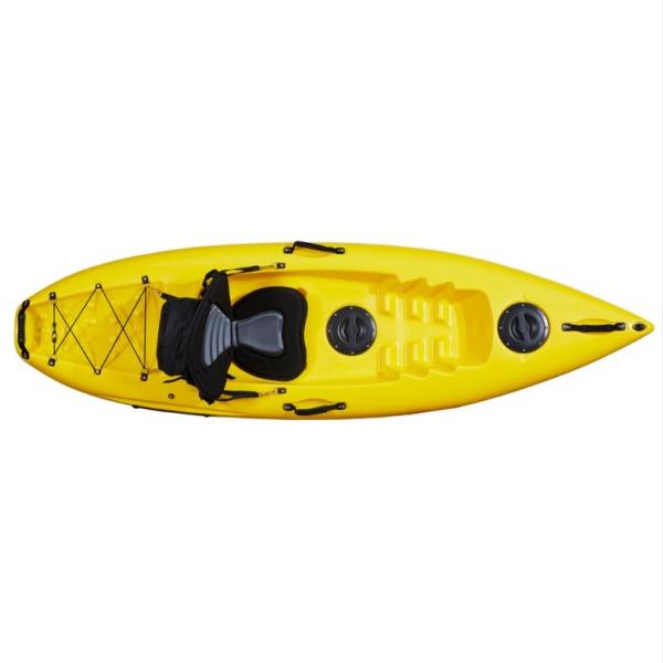 Imported PE Material 1 Person Plastic Sit On Top Single Kayak With Accessories