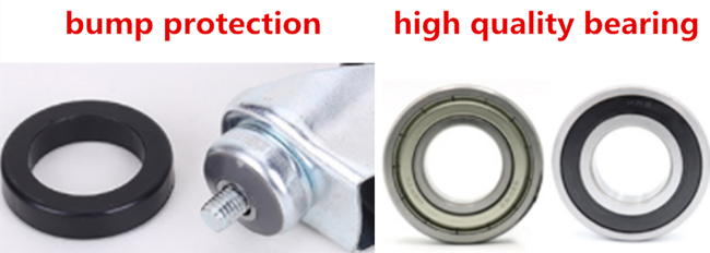 Replacement Trolly Tire Shopping Cart Wheel Caster