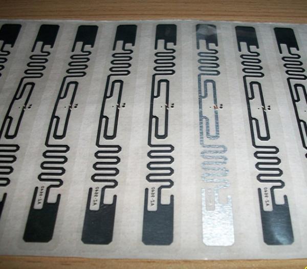 6m Read Range UHF inlay RFID dry inlay ALIEN H3 chip 0.2-0.8mm Thickness