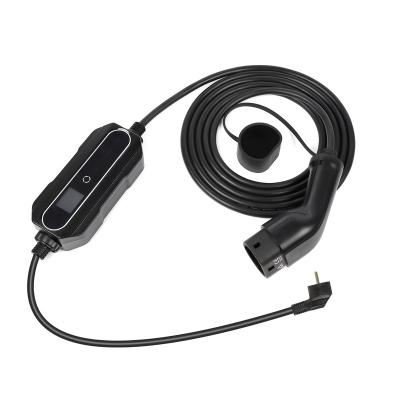 Tipo do IEC 62196 - carregador portátil de 2 EVSE com o 16A ajustável atual 250V