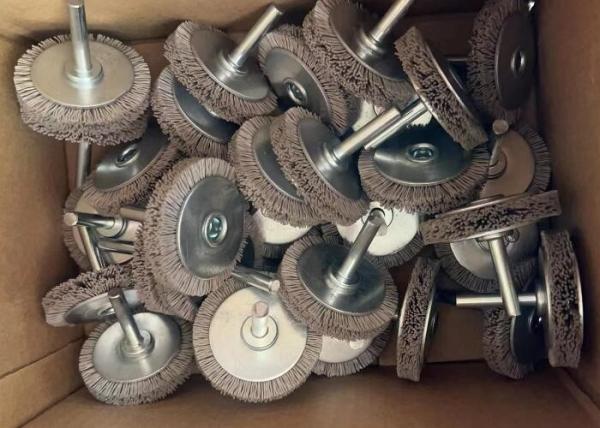 High Performance 40mm OD Shaft Mounted Nylon Circular Brush