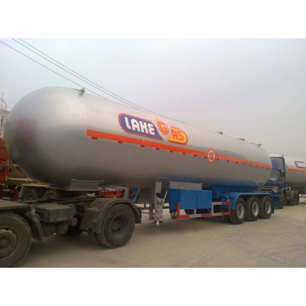 China Manufacturer Customized Cheap High Loading Capacity Heavy Duty 3 Axle LPG Tank Semi Trailer 10-100 cbm capacity for sale