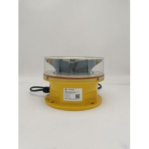 60FPM GPS Sync LED Aviation Obstruction Light with UV Polycarbonate for Medium Intensity Aircraft Warning
