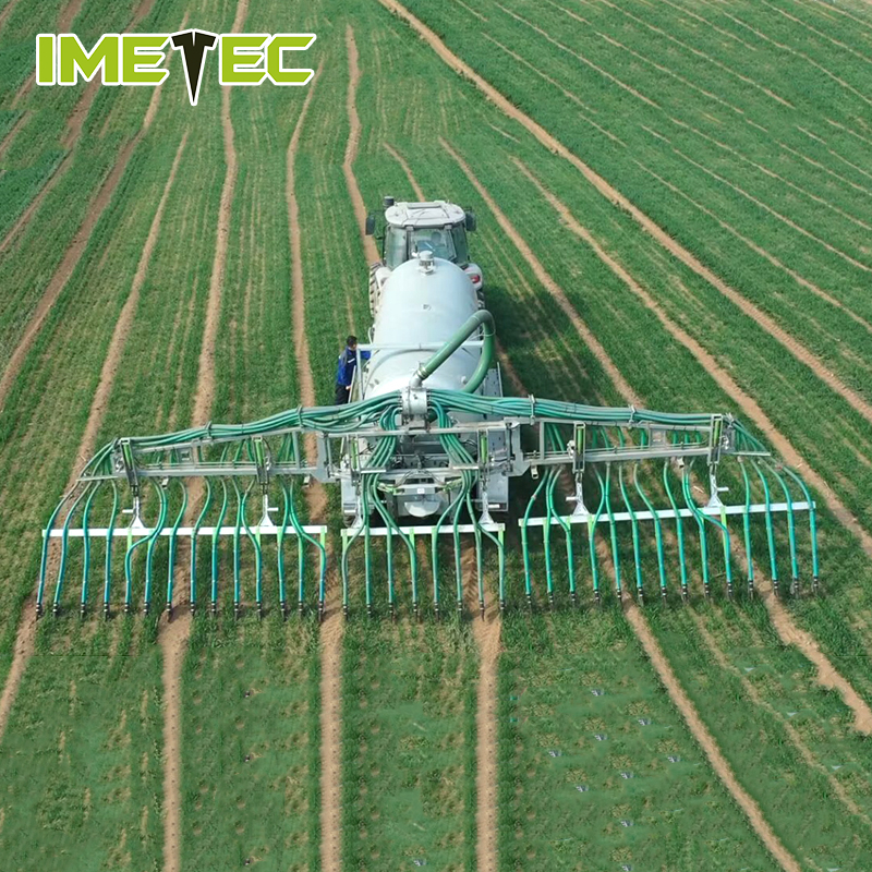 Dual Axle Paddock Liquid Manure Spreader Truck Drawn Biogas Slurry Spreading Tractor