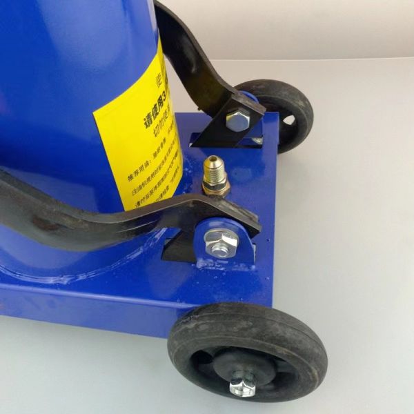 8l Foot operated Steel Drum Grease Bucket Pump Grease Coupler