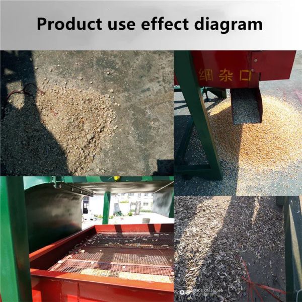 CE Vibrating Screen Machine Multi Functional Rice Grain Screening Machine