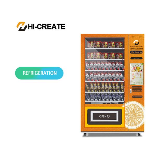 Combination of automatic vending machine drinks android vending machine