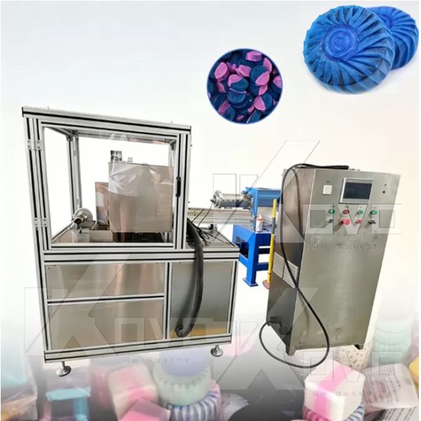 200kg/H Toilet Bowl Cleaner Bule Bubble Soap Cleaning Block Making Machine Blue Soap Machine