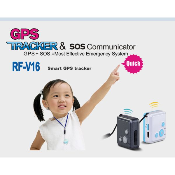 GPS tracker , GPS alert pendant, RF-V16